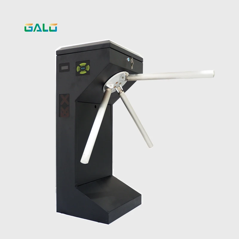Card Swipe Entrance Machine Semiauto Vertical Tripod Turnstile Hs Code