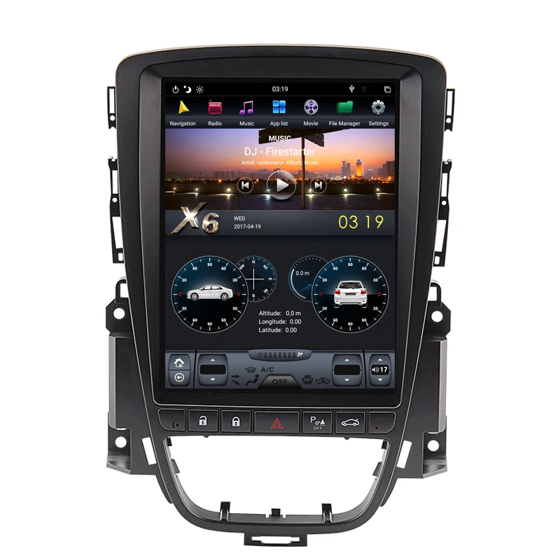 Discount NAVITOPIA 10.4inch 4G+64GB Tesla Style Vertical Screen Android 8.1 Car DVD GPS Navigation for Buick Excelle XT for Opel Astra J 1