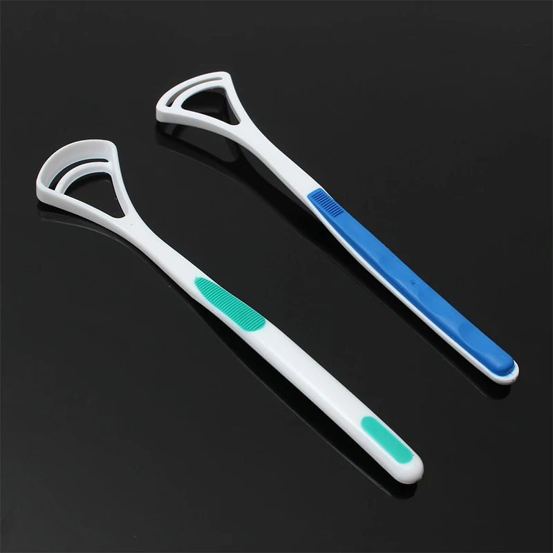 2Pcs Tongue Brush Tongue Cleaner Scraper Cleaning Tongue Scraper For Oral Care Keep Fresh Breath Dental 1 2Pcs Tongue Brush Tongue Cleaner Scraper Cleaning Tongue Scraper For Oral Care Keep Fresh Breath Dental 2