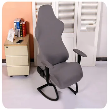 

Elastic Decorative Dustproof Chair Covers Washable Reusable Gaming Removable Spandex Home Office Modern Computer Seats Soft