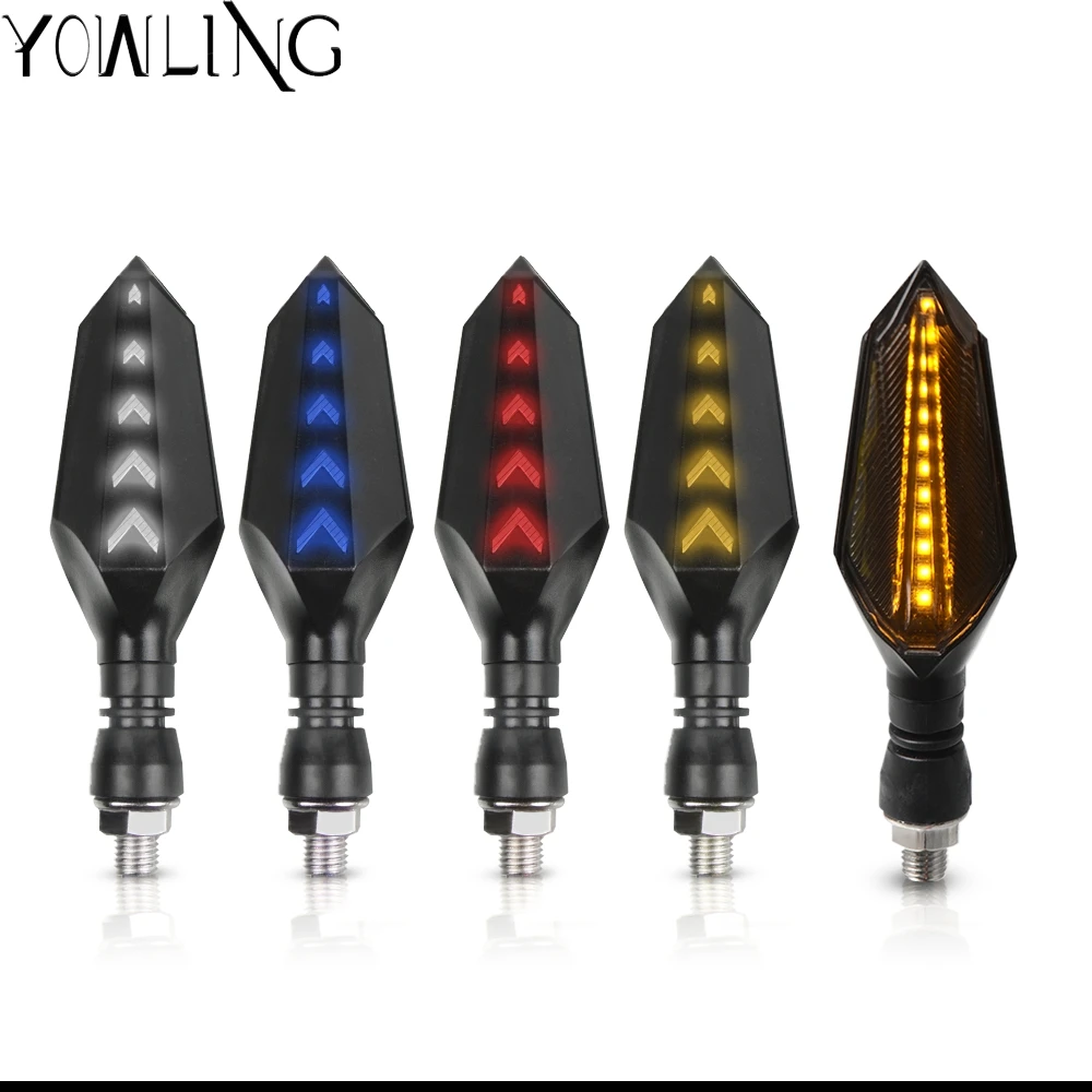 Мотоцикл поворотники свет хвост мигалка LED струящаяся вода для YAMAHA FZ8 FAZER XJ6 XT1200Z 2010