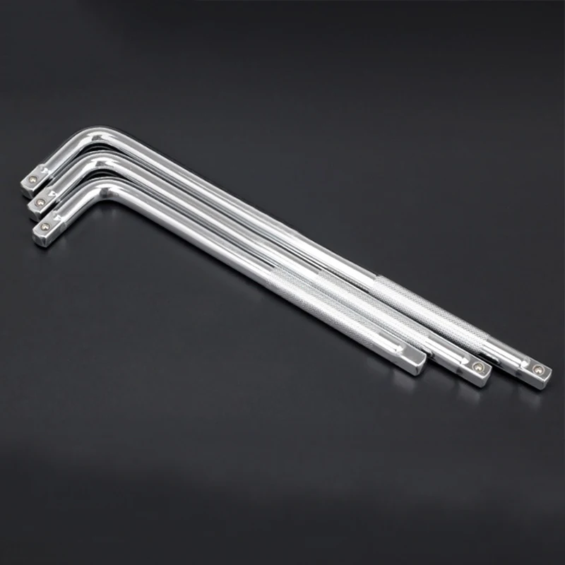 1PC 1/2 Drive Sliding Socket Bar Handle L Shape Socket Extension Bar Wrench Hot