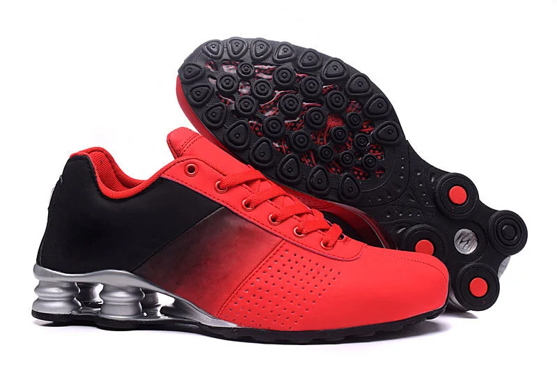 Color 2 Дешевые Shox 809 мужские кроссовки знаменитая OZ NZ Мужские кроссовки черные белые синие увеличивающие воздух 36-46 us 5,5-12 - Цвет: Color 2