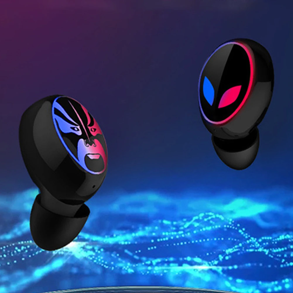 E8 шумоподавление в ухо 6D HIFI устойчивое звук Bluetooth 5,0 Handsfree управление стерео беспроводные наушники портативные игровые
