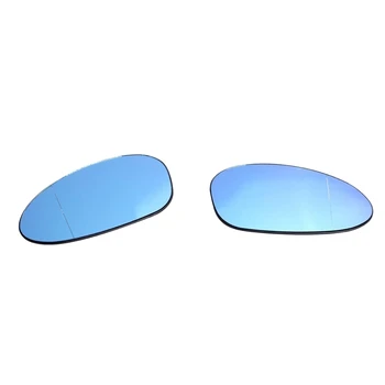 

2Pcs Car Left and Right Wing Door Mirror Glass Lens Heating Anti-Glare for Bmw M3 E46 01-06