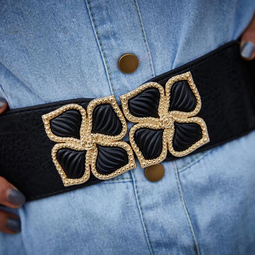 black waist belt for women (2)