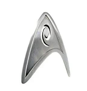 

Star Cosplay Trek Badge Starfleet Badge Prop Spock Replica - Science Division Metal Collection Gift