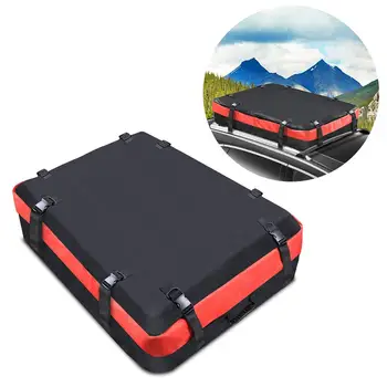 

1PC Car Roof Bag Cargo Carrier Waterproof Rooftop Cargo Carrier With 8 Reinforced Straps