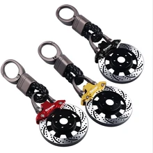 Автомобильный брелок для ключей, металлический тормозной диск, автомобильный держатель для ключей, автомобильные брелки для Mercedes BMW Audi Honda KIA Toyota Alfa Romeo