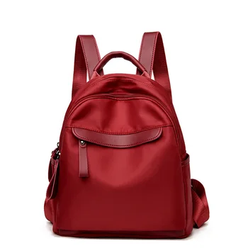 

HGCBB 13L/10L Oxford Women Backpacks 2020 Fashion School Bag Woman Travel Backpacks for Teenage Girls Teens Korean Red Black New