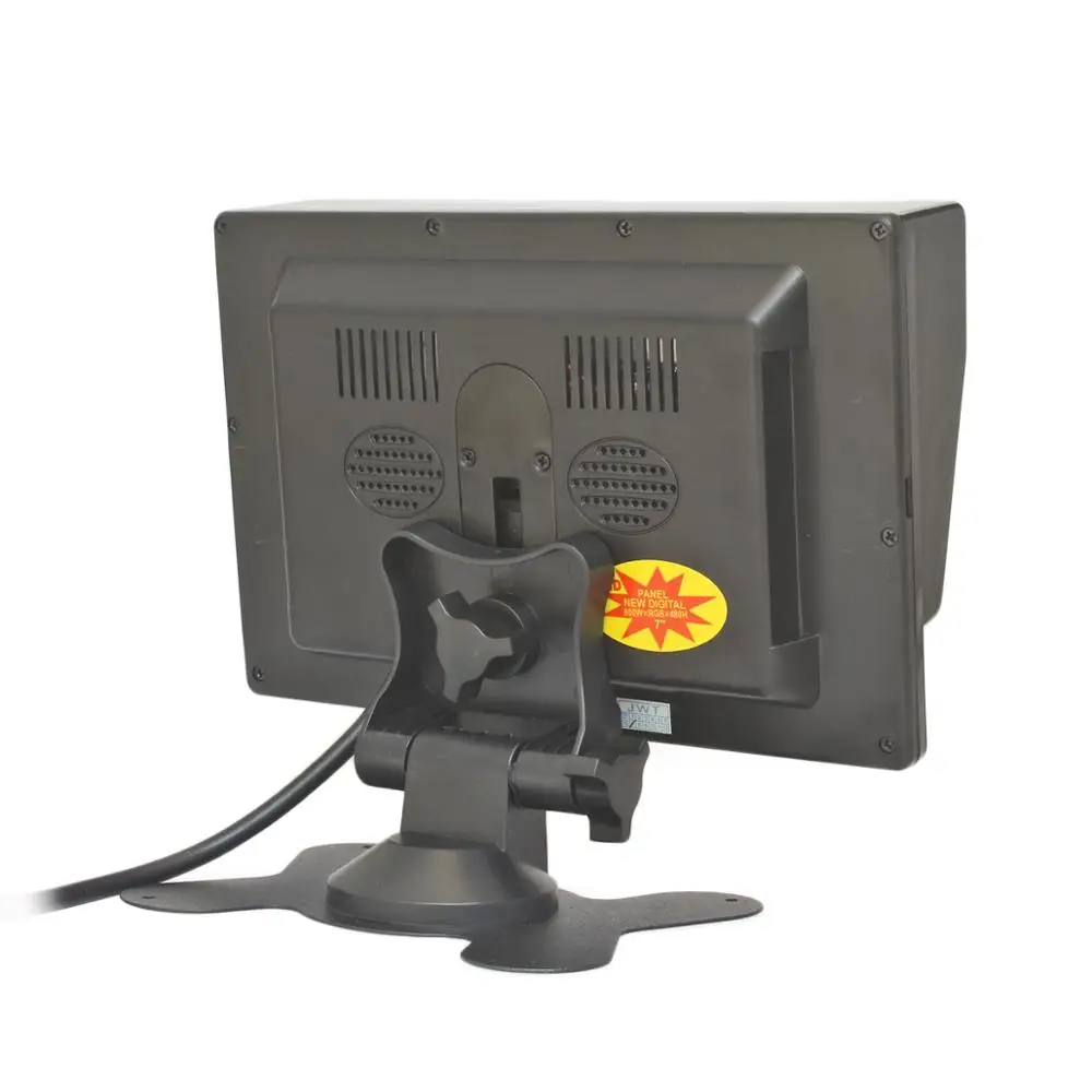 DIYKIT качество HD 7 дюймов TFT ЖК-дисплей Дисплей автомобильный монитор заднего вида+ Водонепроницаемый IR CCD Ночное видение зеркало заднего вида автомобиля Камера белый