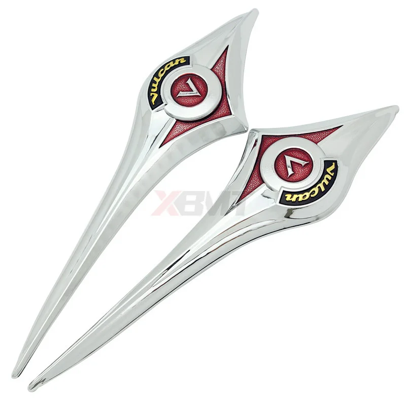 Combustibile Del Motociclo Gas Serbatoio Distintivo Dell'Emblema 3D Decalcomanie Adesivi Per Kawasaki Vulcan Vn500 Vn650 Vn800 Vn900 Vn1500 Vn1600 Vn1