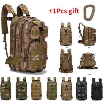 Outdoor Military Rucksacks  Nylon 30L Waterproof Tactical backpack Sports Camping Hiking Trekking Fishing Hunting Bags 1
