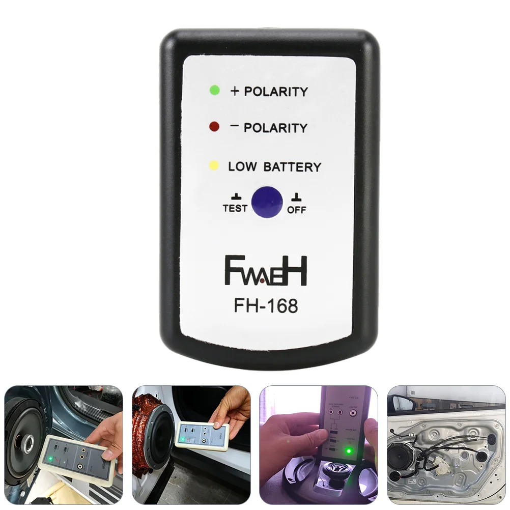 

Speaker Polarity Tester Speaker Phase Meter Car Audio System Test Phasemeter