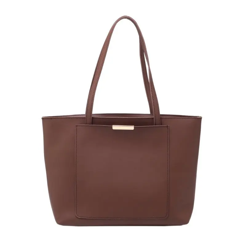 

Women's 2021 New PU Synthetic Leather Senior Designer Large Capacity Portable One Shoulder Bucket Bag