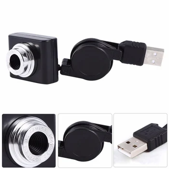 

Driver-free Computer Camera Webcam Manual Focus Plug and Play HD USB Web Camera for Home ND998