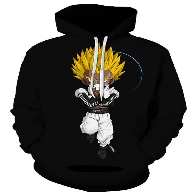 3D Dragon Ball Z Детская толстовка с Гоку для мужчин Супер saiyans Толстовка DBZ Vegeta Повседневный пуловер для мужчин и wo мужчин забавная толстовка с капюшоном - Цвет: Photo Color