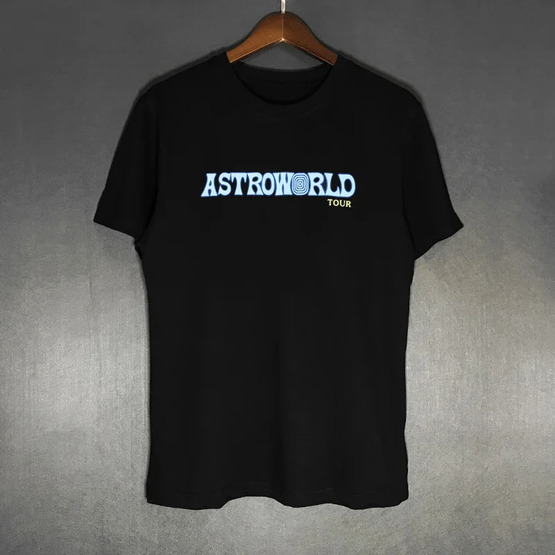 Бежевый Astroworld Tour, футболка с астронавтом, мужская, женская, с галстуком, крашеная, Astrworld, футболка в стиле хип-хоп, уличная одежда, ASTROWORLD, футболка, топы, футболки - Цвет: Бежевый