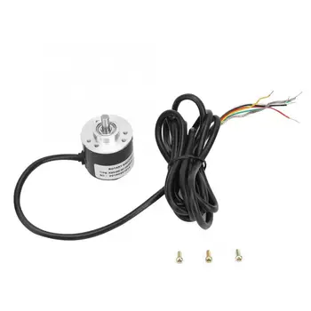 

Universal 5-26V AB Two-phase Signal Encoder Open-collector Output 6mm Shaft with 2M Cable
