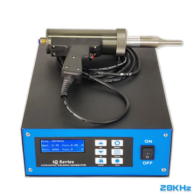 US $770.00 Ultrasonic NonWoven Welding Machine Ultrasonic Plastic Riveting Machine Handheld Waterproof Board Hot Melt Spot Welder