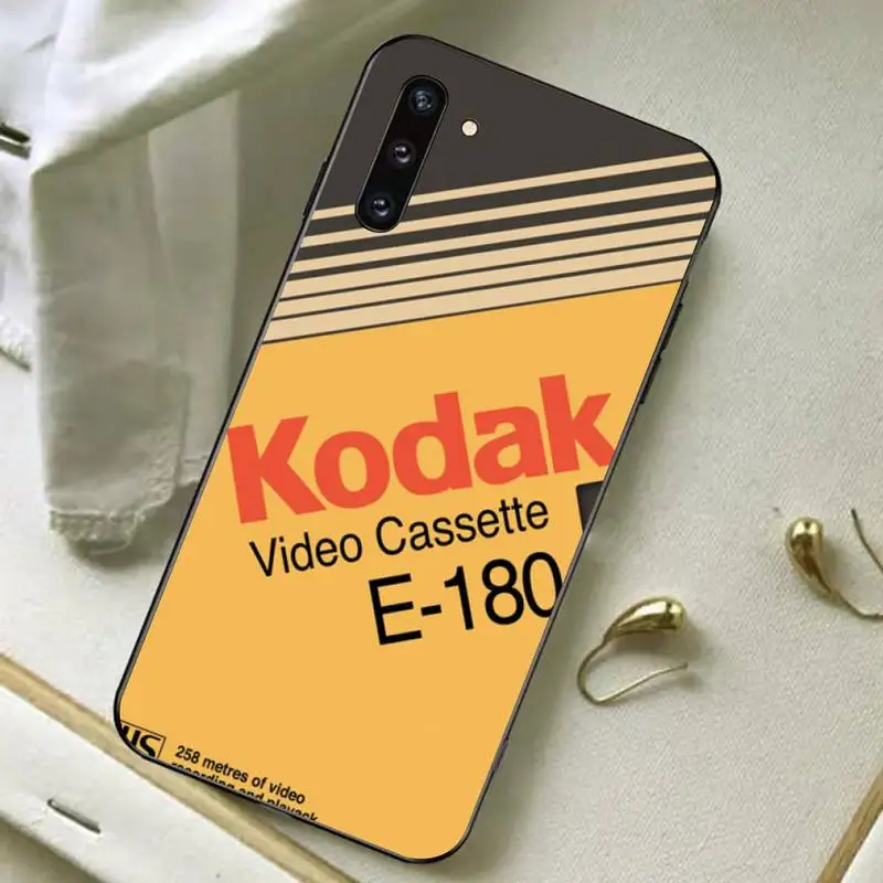 FHNBLJ Japanese brand film Fashion Soft Kodak Soft Phone Cover for Samsung note 3 4 5 7 8 9 10 10pro lite plus M10 M20 oppo vivo