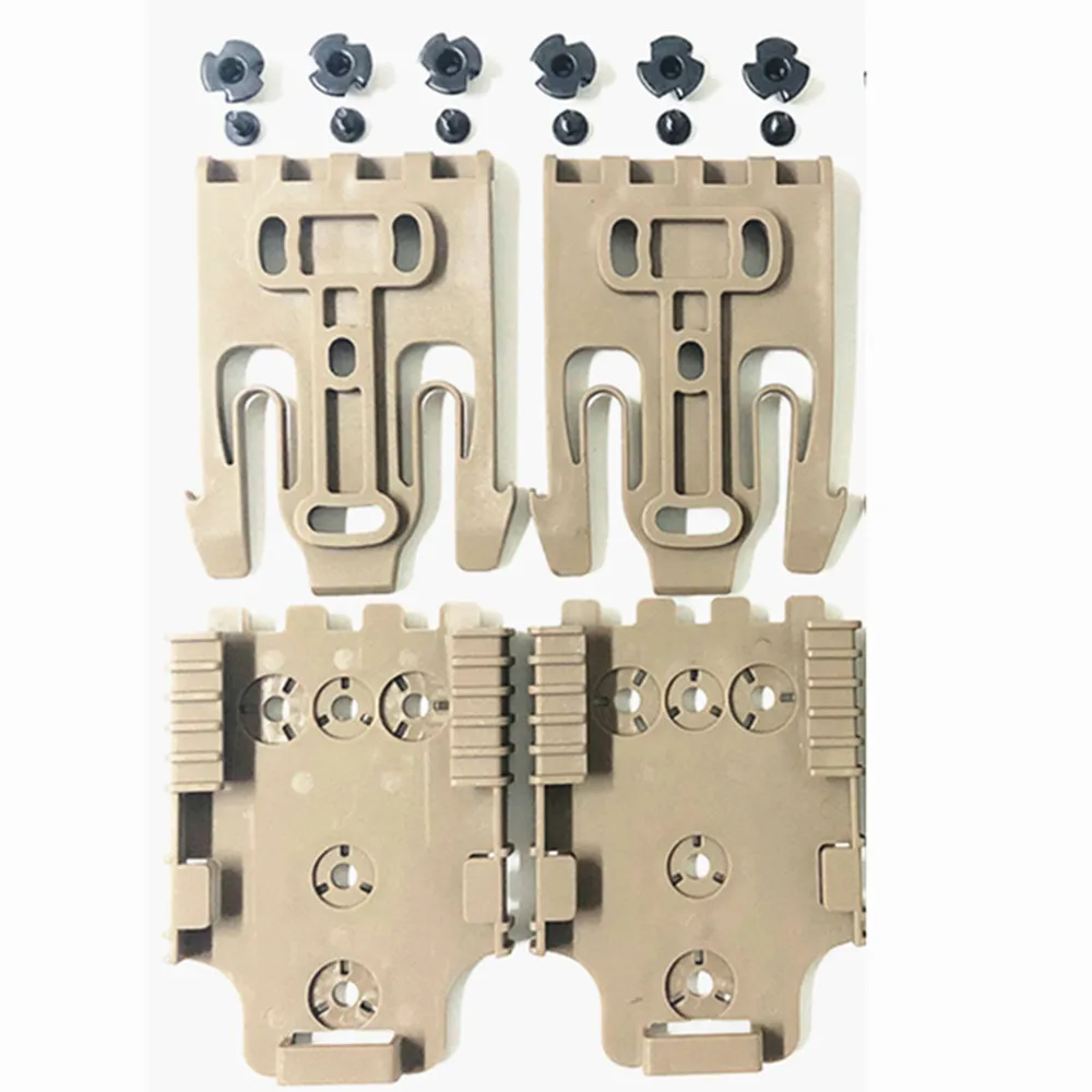 Táctico Quick locking sistema kit fit para safariland holster Qls 19/22 tb1042 
