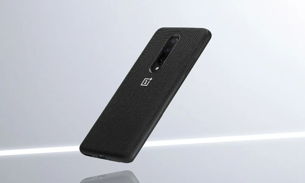 Oneplus 7/7 Pro/7 T/7 T Pro Чехол Официальный запас песчаник бампер нейлоновая Защита задняя крышка