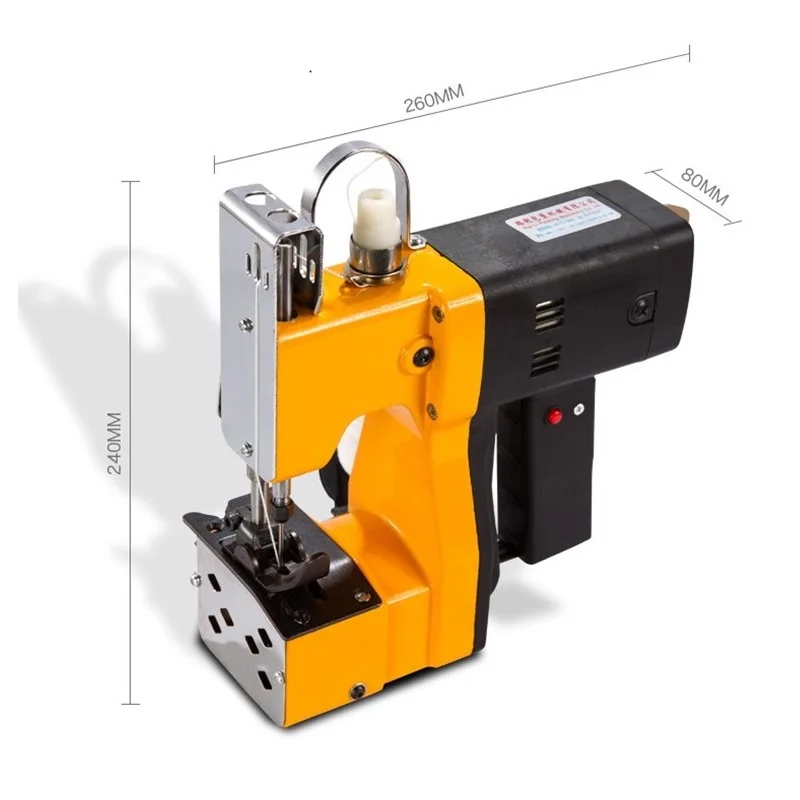Portable Electric Sewing Machine, Hand-Type Woven Bag, High-Speed Sewing Machine for Home Textile Clothing and Cheminery GK9-500 5