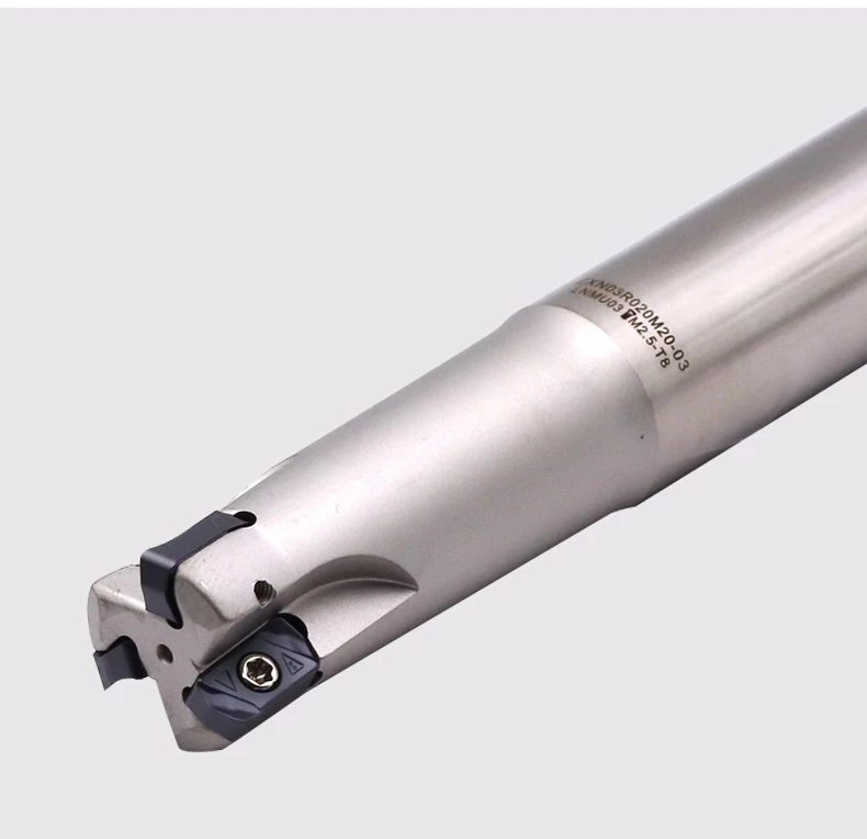 MZG EXN03R CNC Fast Feeding Lathe Machining Alloy End Mill Shank LNMU Double Side Carbide Insert Milling Cutter