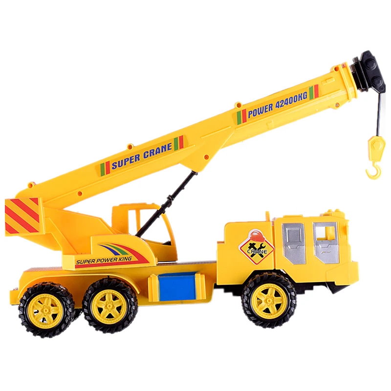

Children's Toys Inertia Engineering Crane Plastic Toys Beach Toy Simulated Vehicles Toy Christmas Gifts for Kids
