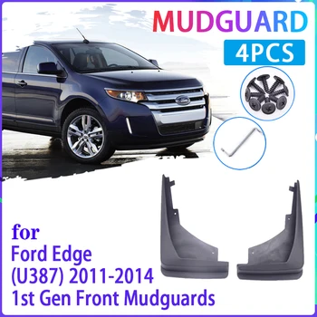 

4 PCS Car Mud Flaps for Ford Edge U384 2011 2012 2013 2014 Mudguard Splash Guards Fender Mudflaps Auto Accessories