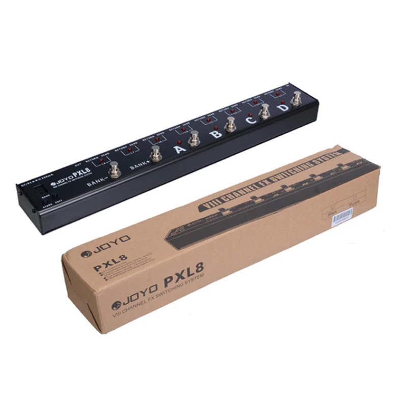 JOYO PXL8 8 Loops Gitarre Programmierbare Effekt Pedal Looper 
