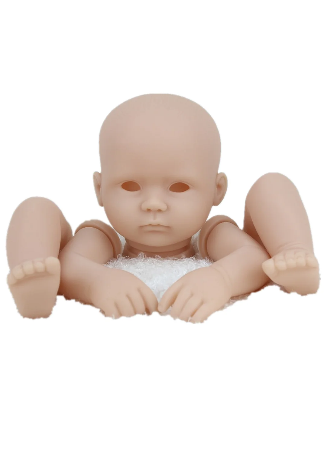 Кукла реборн виниловая 16 дюймов без рисунка | Игрушки и хобби