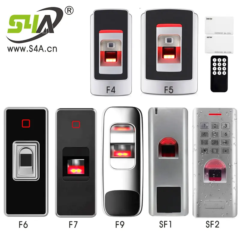 

IP68 Waterproof Fingerprint Access Control System Rfid Access Controller Wiegand 26 Fingerprint Reader Anti-vandal Door Opener