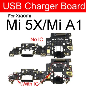 

Usb Charger Board For Xiaomi Mi 5X USB Charging Jack Port Connector Board Flex Cable For Xiaomi Mi A1 Replacement Parts