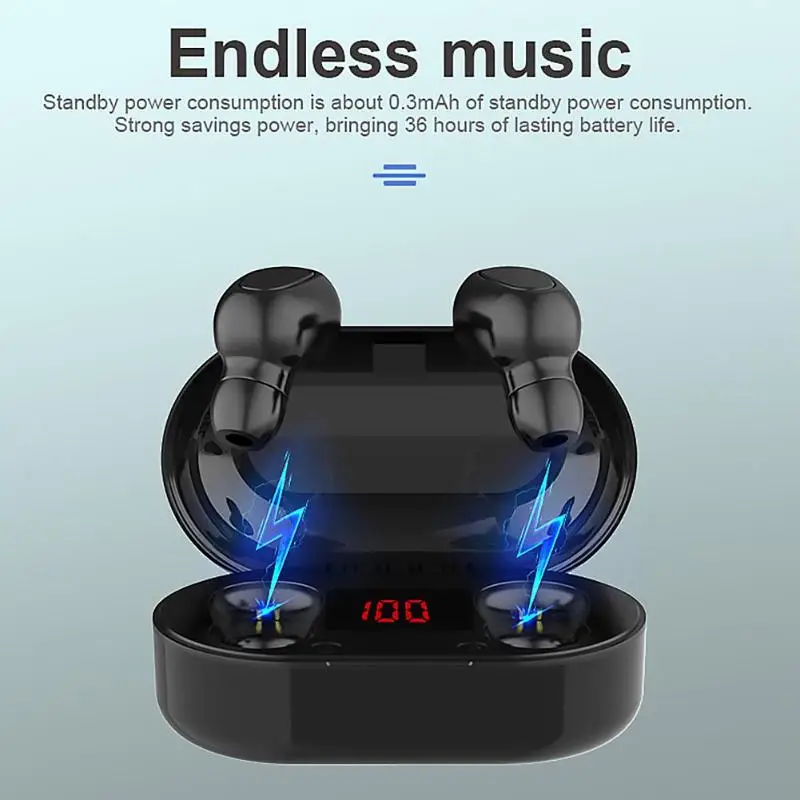 L22 TWS, беспроводные Bluetooth наушники, IPX5, водонепроницаемые, Noice, шумоподавление, гарнитура, портативные, мини, басы, музыка, TWS, наушники с зарядным устройством