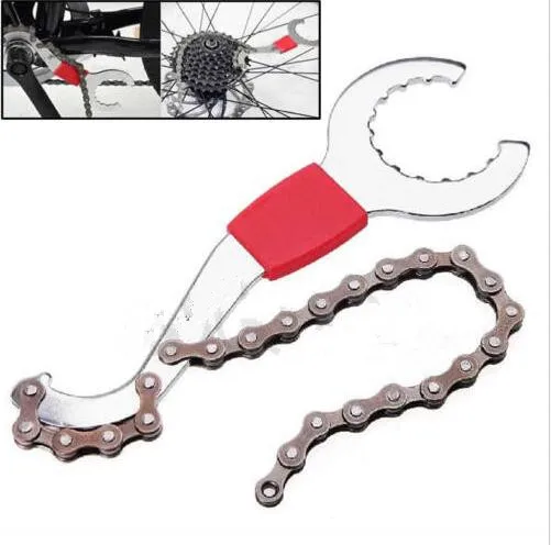 

Utility Tools Bike Chain Whip Bottom Bracket Bicycle Repair Tools Freewheel Wrench Bicycle Accessories Repair Remover Tool