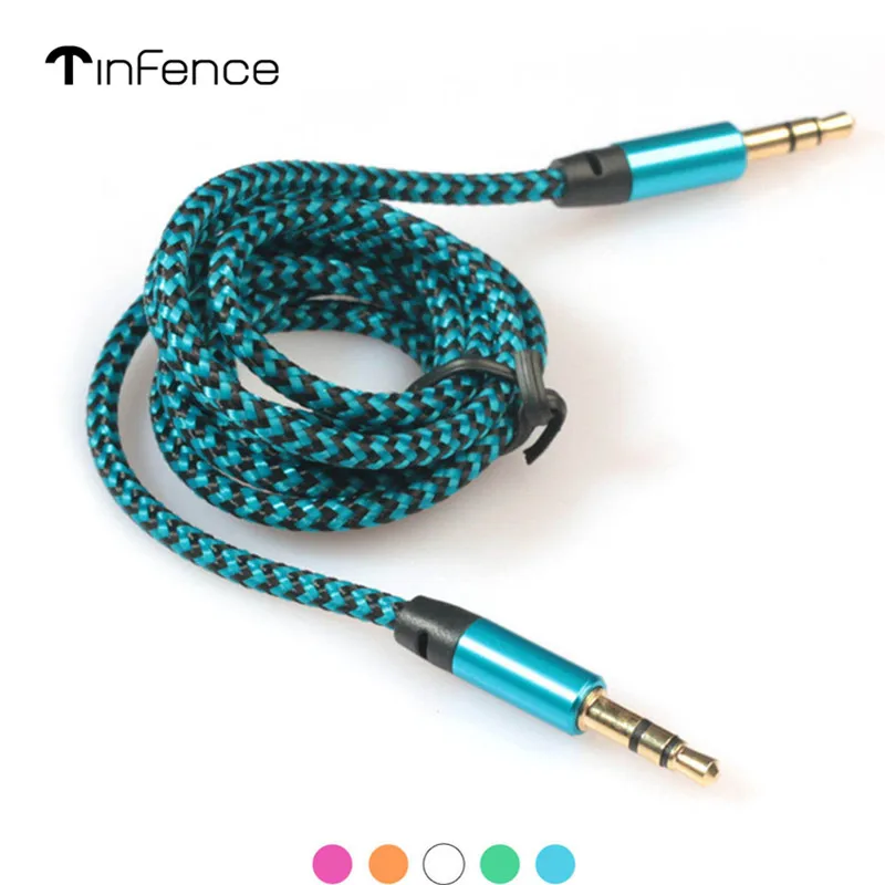 

3.5mm Stereo Car Auxiliary Audio Cable Male To Male for Smart Phone 2019#1 Aux 3.5mm Male Audio Cable Universal Adapter