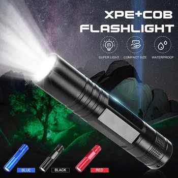 

Aluminum Alloy Mini LED Flashlight Waterproof Lightweight Mini Torch Pocket Light