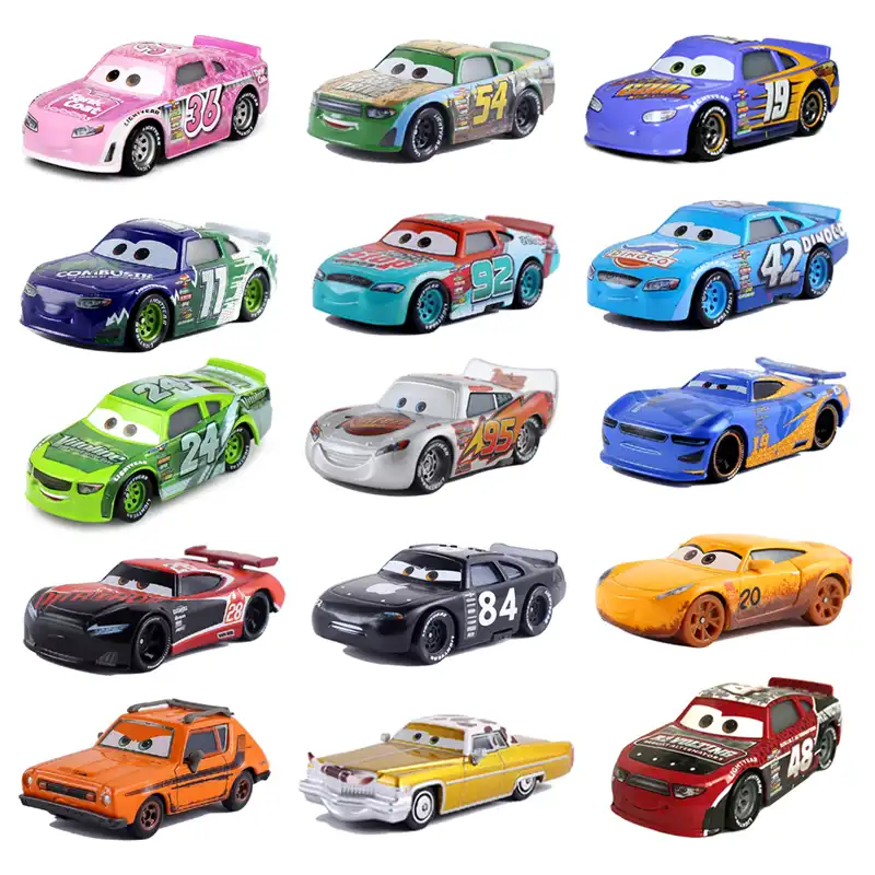 ディズニーピクサー車 2 3 ライトニングマックィーン母校 ジャクソン嵐ラミレス 1 55 ダイキャスト車ピンク No 36 車コンビネーションおもちゃギフト Diecasts Toy Vehicles Aliexpress