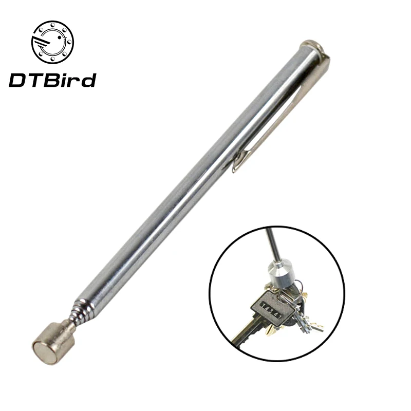 Mini Portable Telescopic Easy Magnetic Magnet Pen Pick Up Rod Stick Extending Magnet