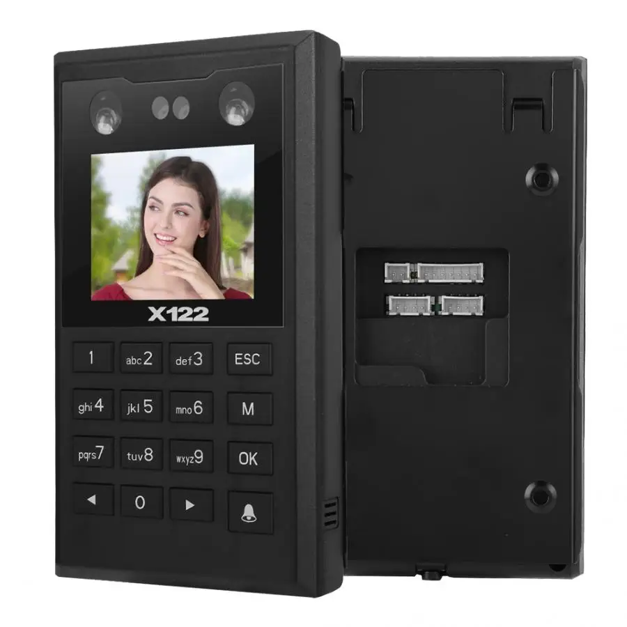 2,8 дюймов TFT распознавание лица Palmprint контроль доступа системы ночной вид