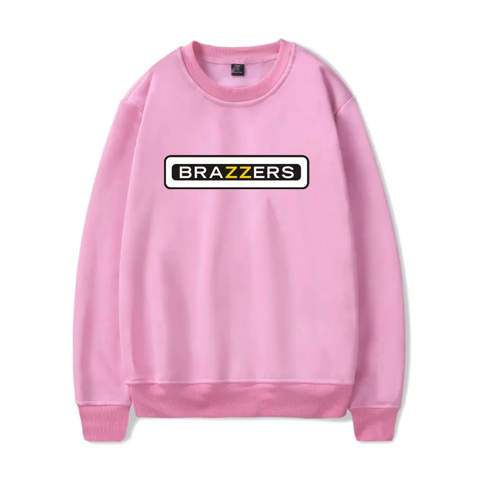 AliExpress Europe And America Street Brazzers New Style for Men And Women Fleece Crew Neck Hoodless Sweater