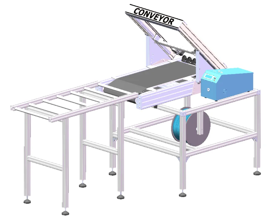 HE3D CV340 конвейер 3dprinter