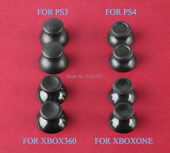 

100pcs For Sony PS4 Playstation 4 PS3 Xbox one Xbox 360 Controller Thumbstick Cover 3D Analog Joystick Stick Module Mushroom Cap
