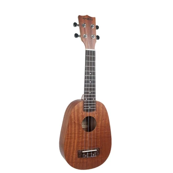 

NAOMI Soprano Ukulele Pineapple Shaped Soprano Ukulele Sapele Ukelele Matte Student Kid Ukulele for Beginner Ukulele