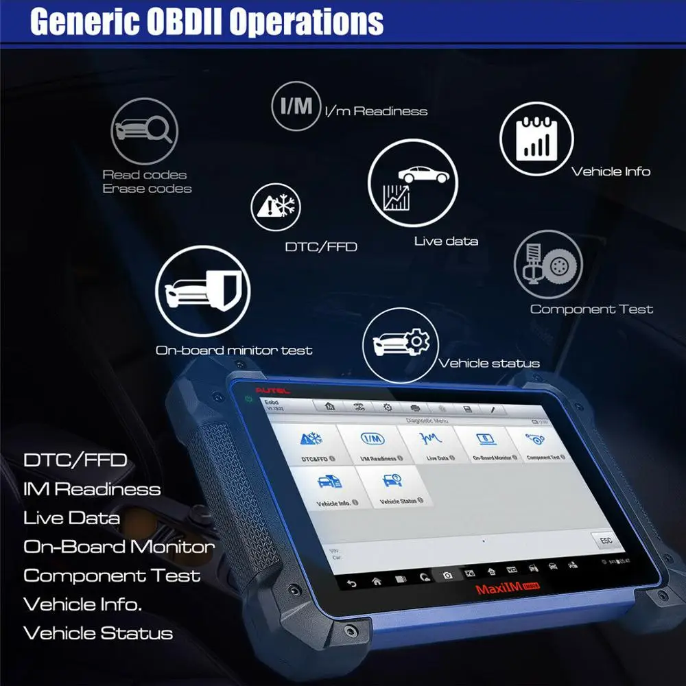 Autel IM608 XP400 ключевой программатор для диагностики автомобиля MaxiFlash ECU Программатор
