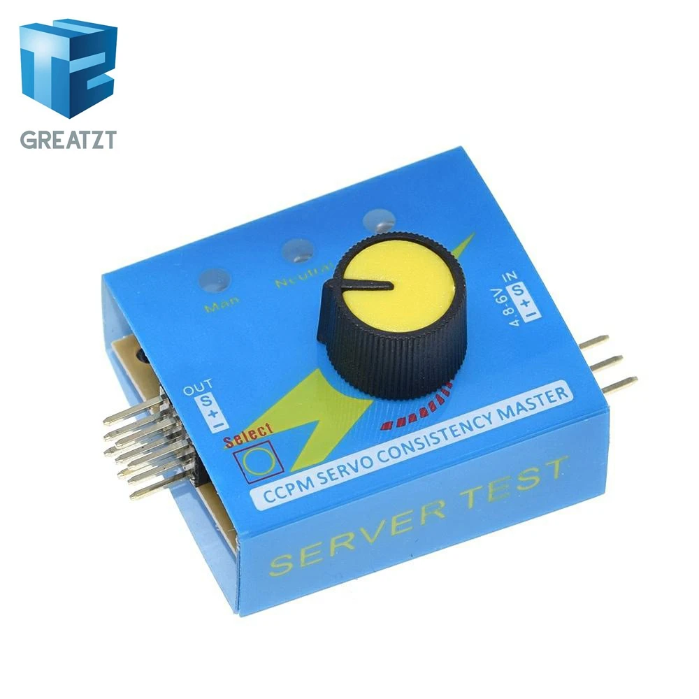 GREATZT Servo Test Gear CCPM consistence Master Checker 3CH 4 8 6 V с индикаторным индикатором|Интегральные