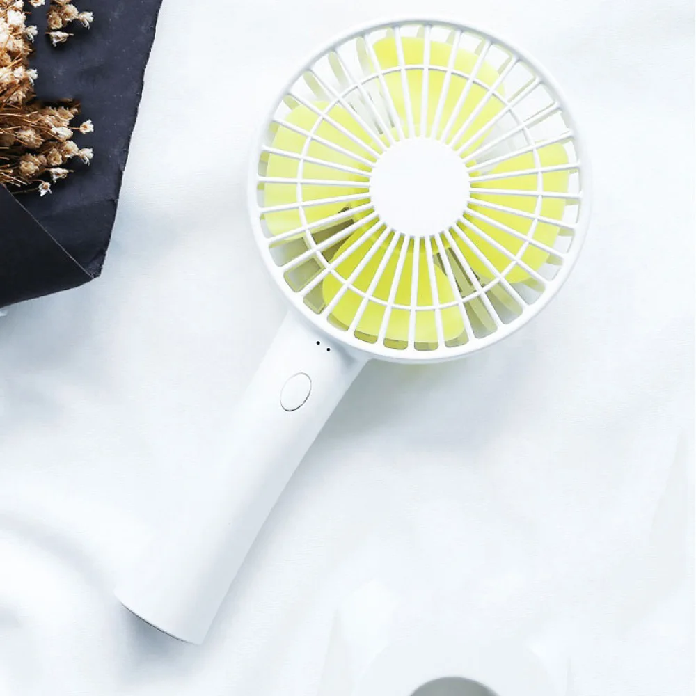 

Portable Mini Handheld Fan USB Charging Mute Home Office Desktop Fan Third Gear Strong Wind Summer Outdoor Travel Cooling Fan