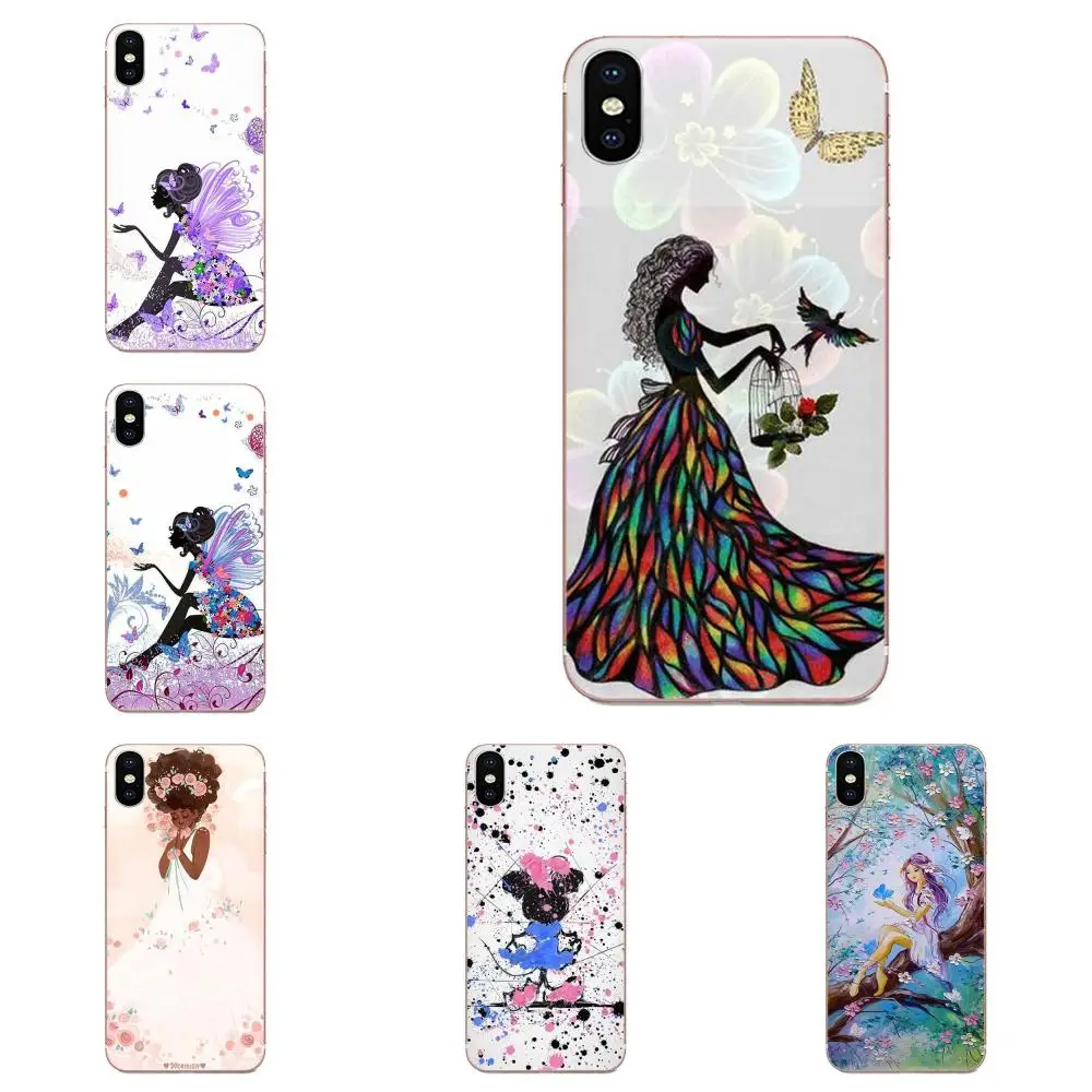 Мягкие чехлы Capa для LG G3 G4 G5 G6 G7 K4 K7 K8 K10 K40 K50 Q6 Q60 V10 V20 V30 V40 Nexus 5 5X 2017 Бабочка девушка